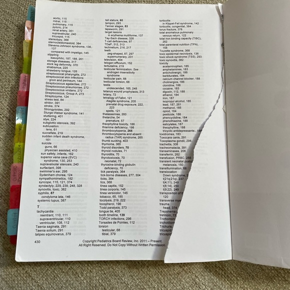 Pediatric Board Review (PBR) Core Study Guide - Picture 4 of 4